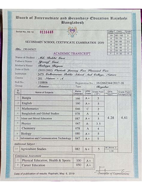 VERIFY SSC/10th MARK SHEET.